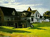 Edward Hopper Canvas Paintings - Cape Cod Afternoon